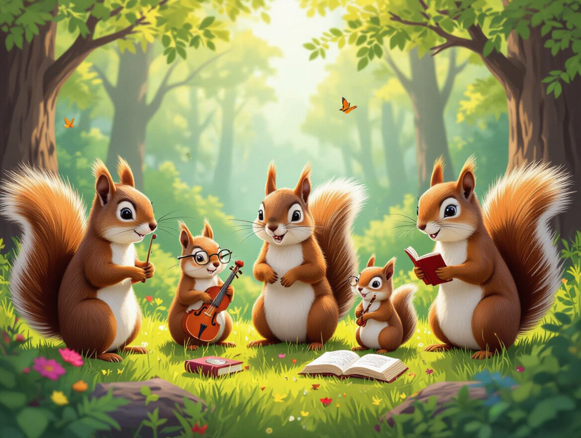 Sparky a híres mókus, aki parkokat népszerűsít világszerte.
